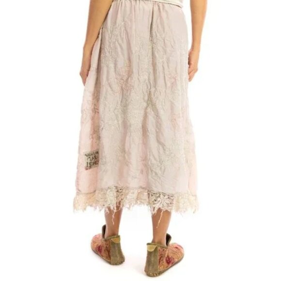 NWT Magnolia Pearl Nena Skirt 125 Petal Pink - Picture 4 of 8